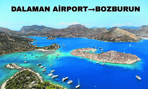 Dalaman Airport to Bozburun